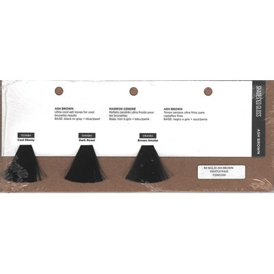 Redken SEQ 20 Ash Brown Swatch Page ea