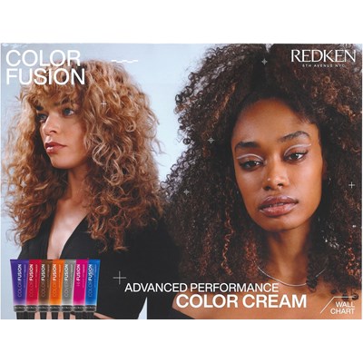 Redken 2025 LARGE SHADE WALL CHART EA.