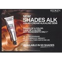 Redken ALK SHADES PK CARD EA.