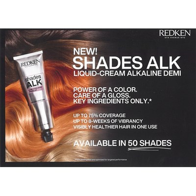 Redken ALK SHADES PK CARD EA.