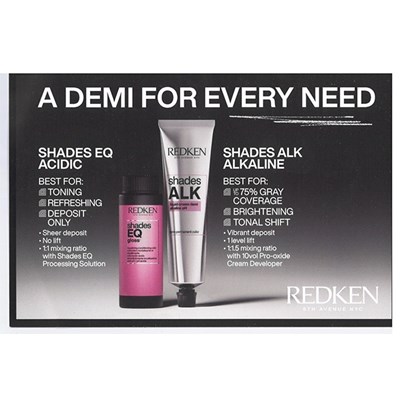 Redken RK MAY PREMIERE SHOW CARD EA.